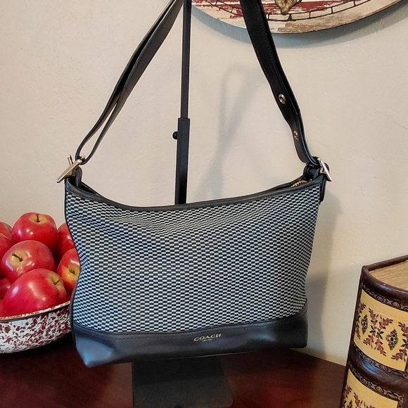 Coach Legacy Jack Road Blue Shoulder Bag - Style # 20937 - Picture 13 of 13